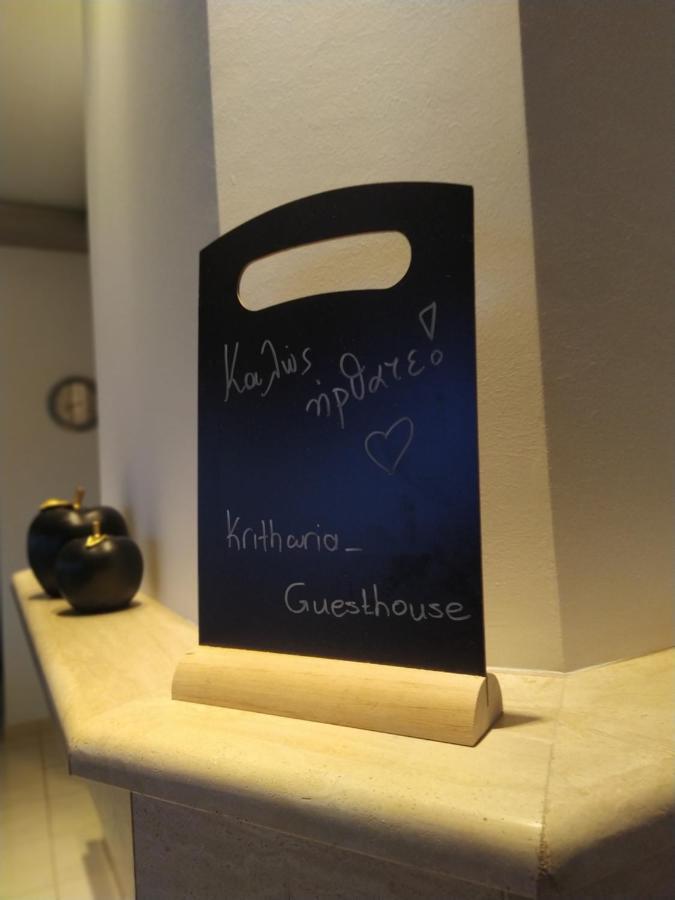 Kritharia Guesthouse Volos Екстериор снимка